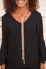 Load image into Gallery viewer, Scarfed For Attention - Gold - Sparkle A Little Brighter