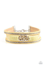Load image into Gallery viewer, Hustlin Heart - Yellow - Sparkle A Little Brighter