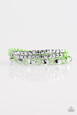 Beaded Bravado - Green