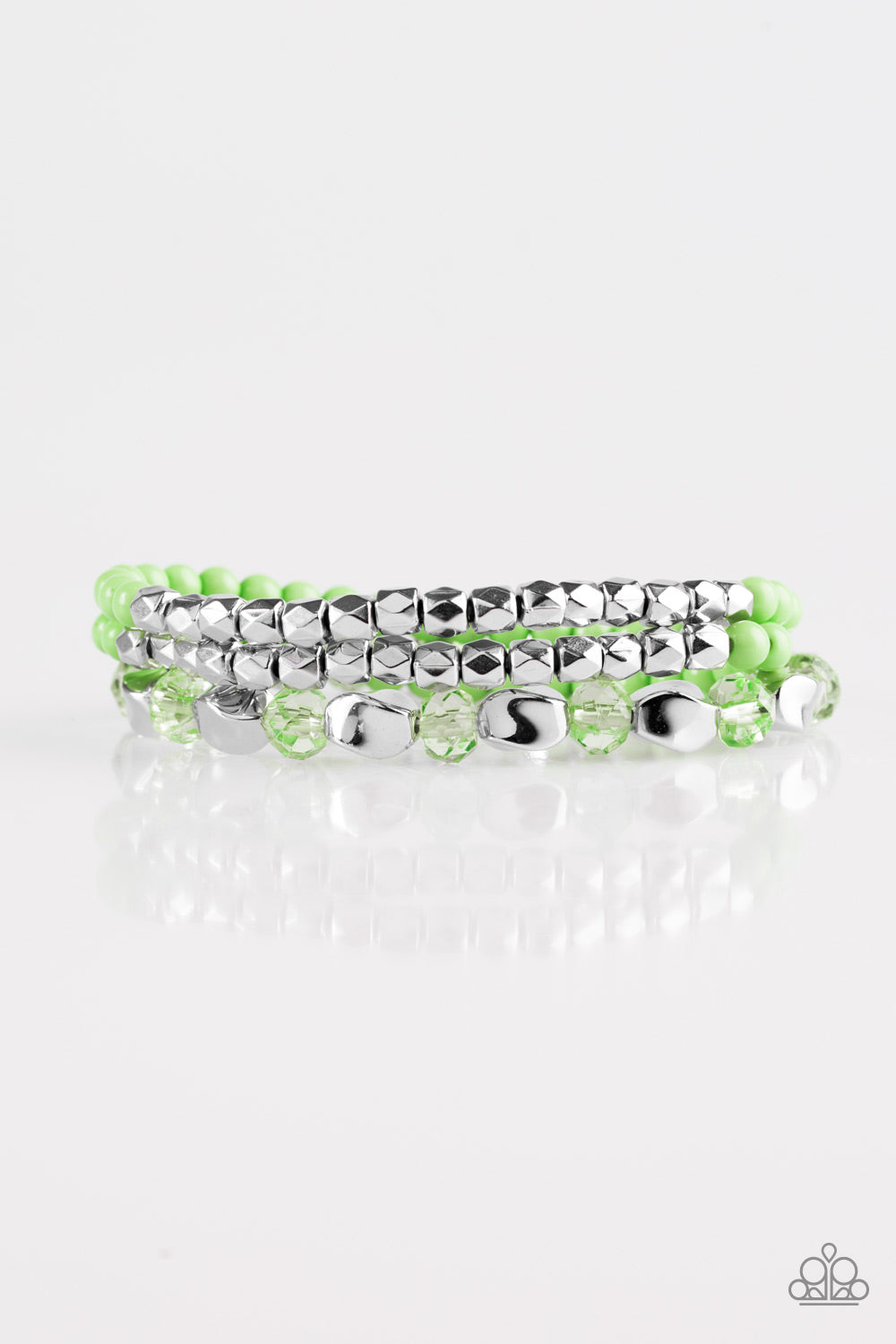 Beaded Bravado - Green