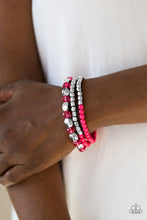Load image into Gallery viewer, Beaded Bravado - Pink