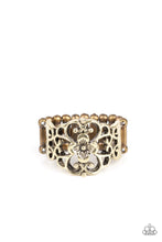Load image into Gallery viewer, Fanciful Flower Gardens - Brass