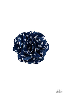 Tiny Tea Roses - Blue