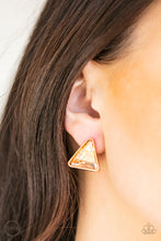 Load image into Gallery viewer, Timeless In Triangles - Gold