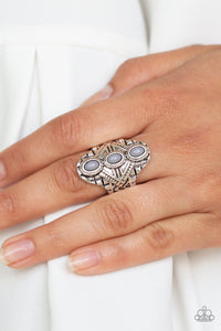 Mayan Motif - Silver