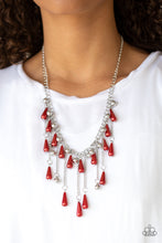 Load image into Gallery viewer, Fleur de Fringe - Red