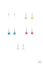 Load image into Gallery viewer, Snowflake Earrings – Paparazzi Starlet Shimmer